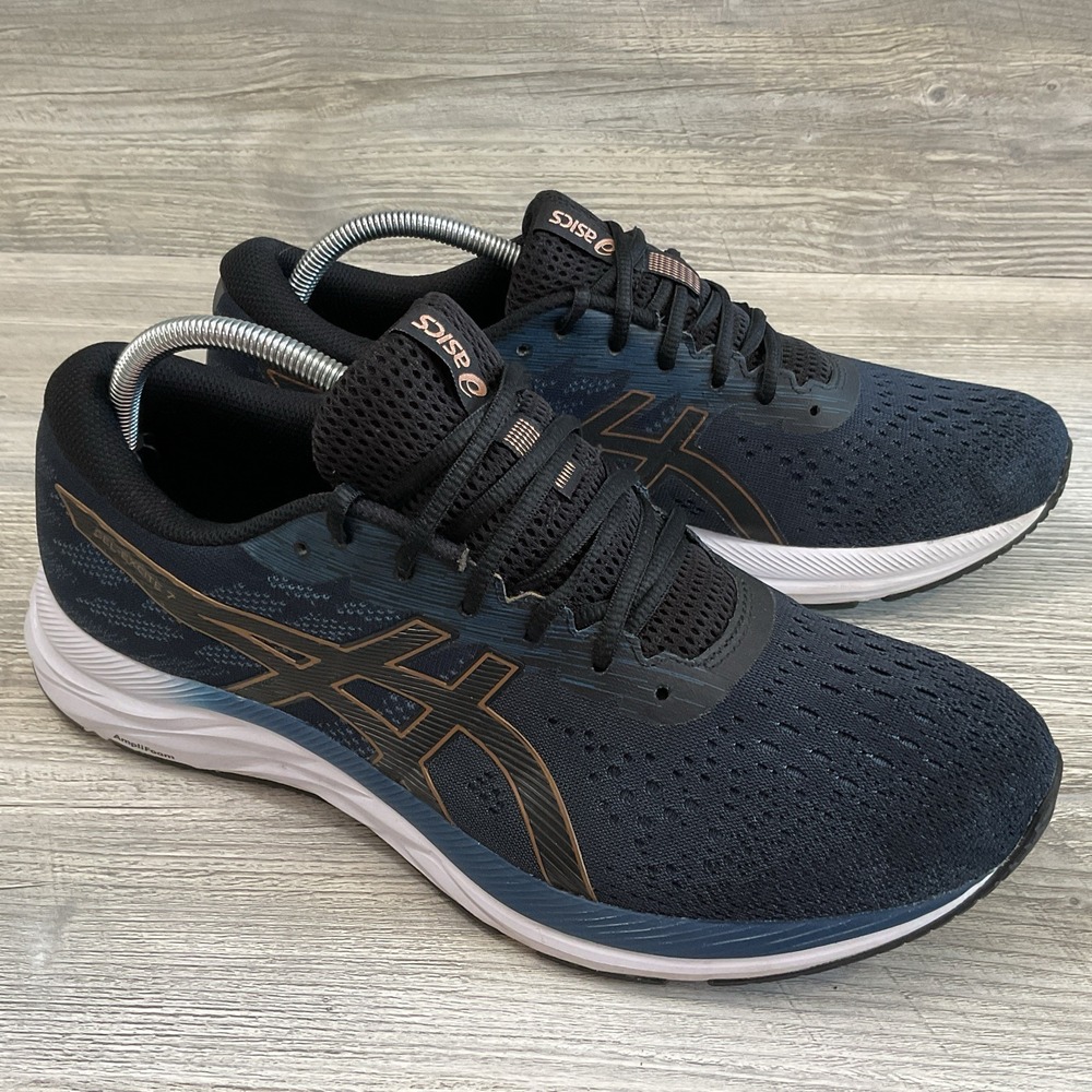 Asics GEL EXCITE 7 Mens Size 12 Athletic Shoes 1011A657 Sneakers Black Blue